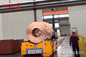 Транспортировка материалов Тяжелая грузовая тележка 50 тонн Железная дорога с частотным преобразователем