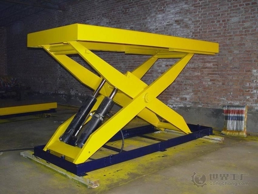 Неподвижные гидравлические Scissor управление 500kg~2000kg руки подъемного стола